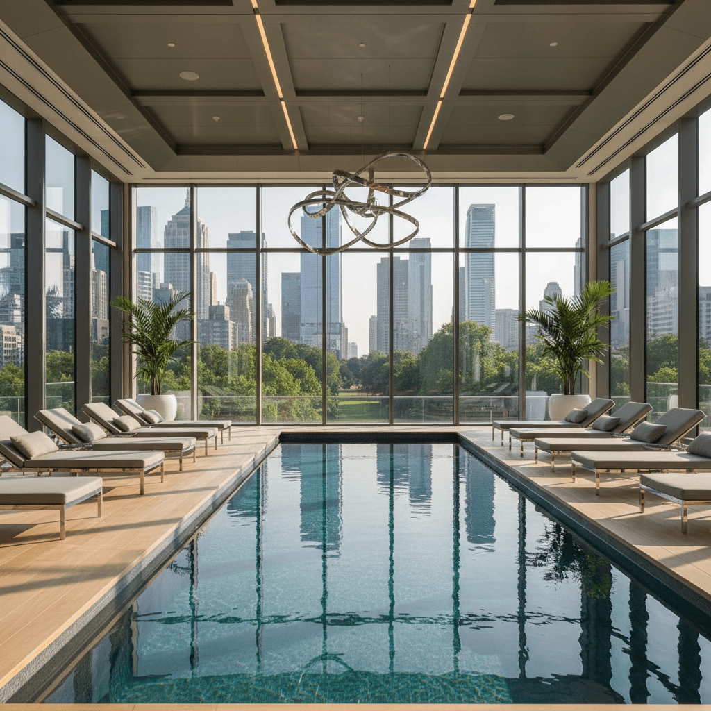Resort-style pool